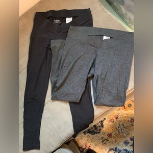 Two maternity leggings. - Motherhood Maternity
